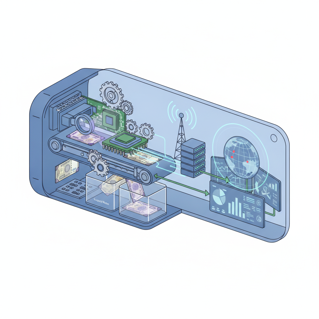 3D cutaway: Fake Indian Currency Notes (FICNs)-Detection, Reporting and Monitoring