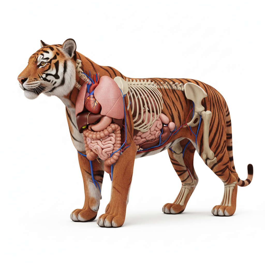 Another tiger death reported in A.P.’s Nagarjunasagar Srisailam Tiger Reserve; official suspended — labelled illustration