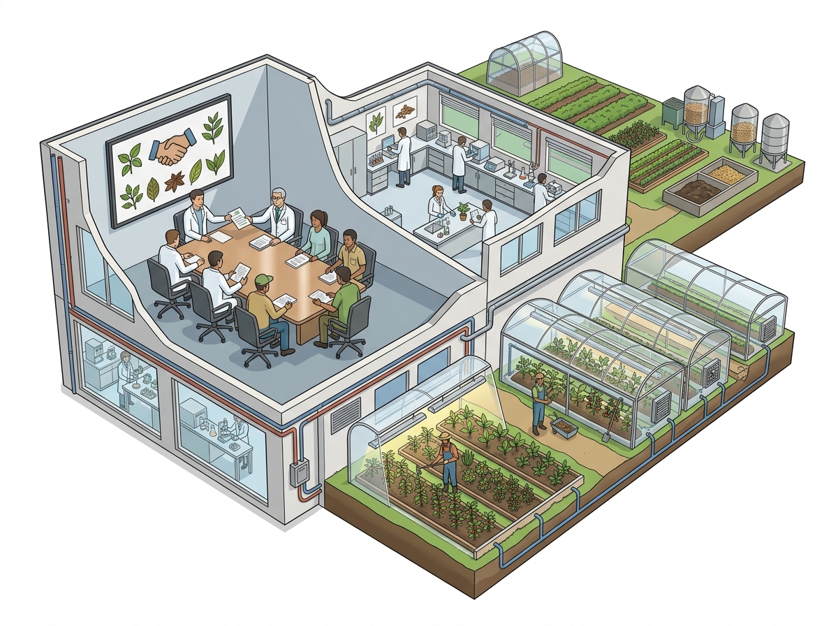 IISR signs MoU with farmers’ group to promote improved spice production technologies — labelled illustration