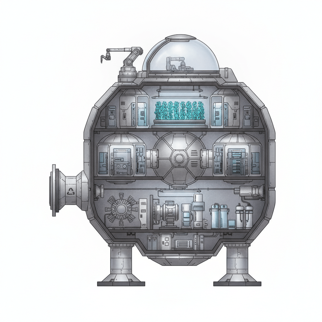 NASA invites ISRO to join Moon Base programme — labelled illustration