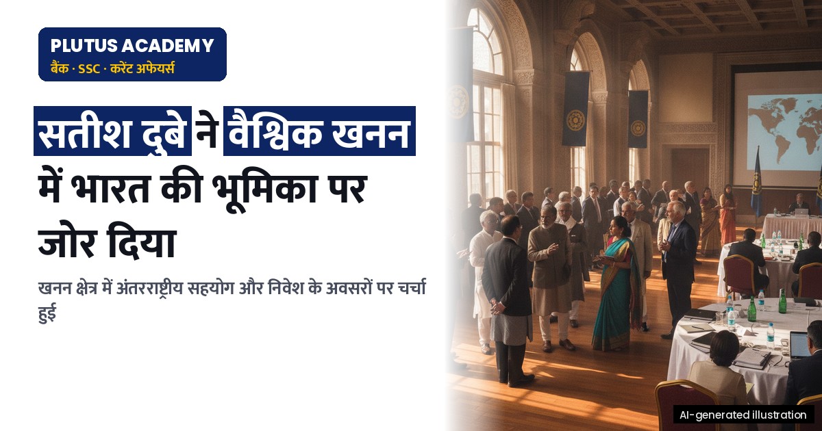 इंडिया माइनिंग वीक 2026: वैश्विक खनन में भारत की भूमिका और निवेश के अवसर