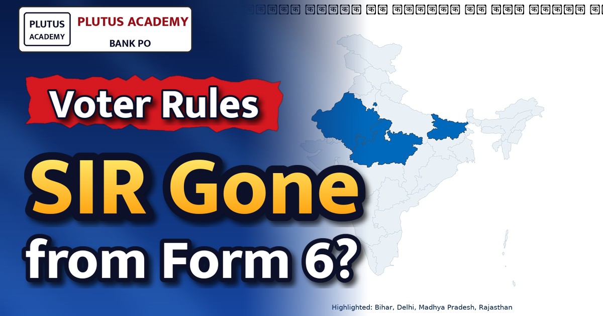 ECI removes SIR declaration from Form 6 for completed states