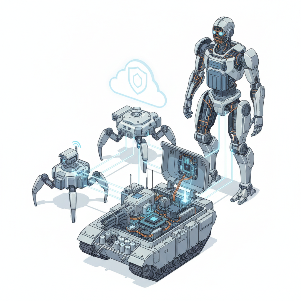 ‘Army of Robots’: Ukraine turns to machines for its most dangerous missions — labelled illustration