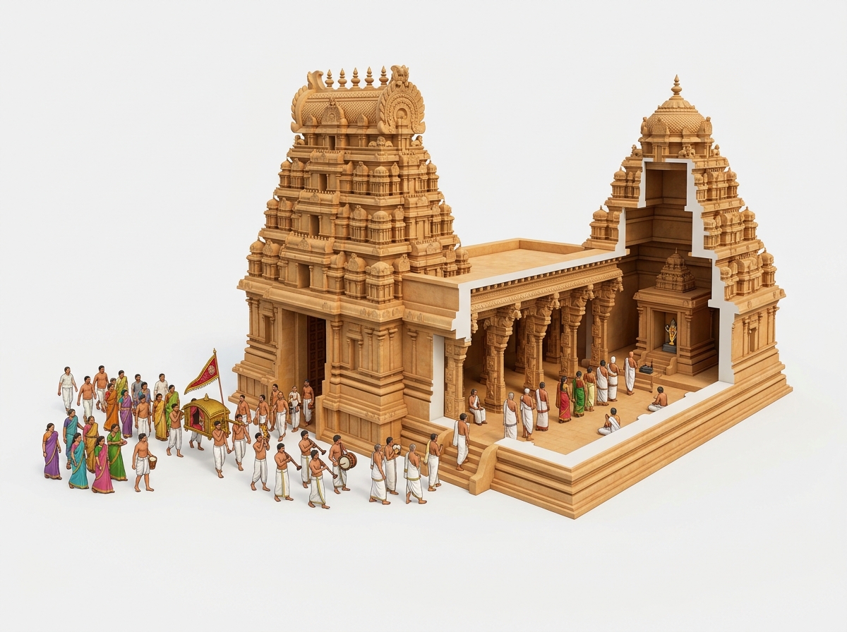Centenary of Dalit entry into temple to be organised in Tirupati — labelled illustration