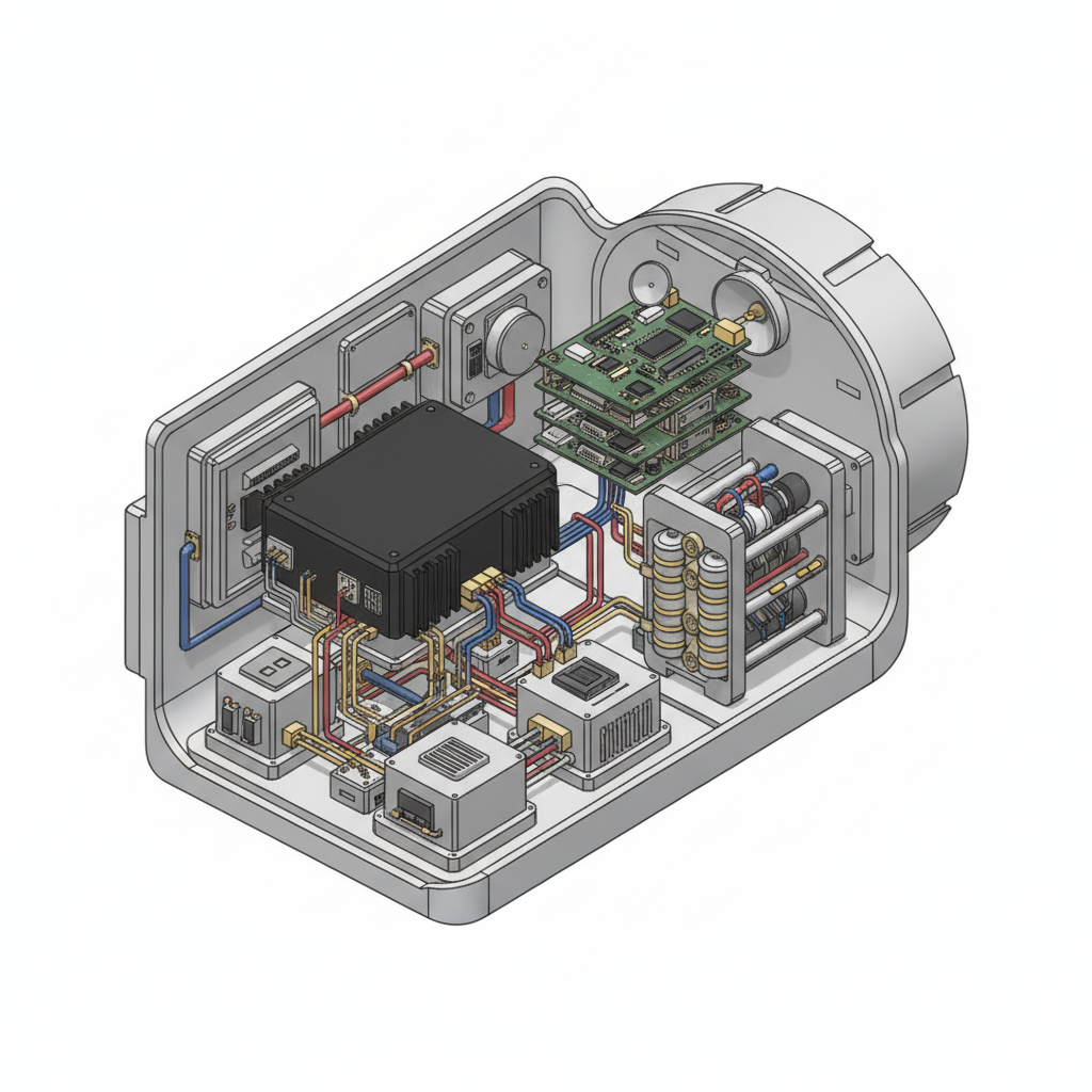 Hyderabad firm supplied critical avionics, electronics systems to ISRO mission — labelled illustration
