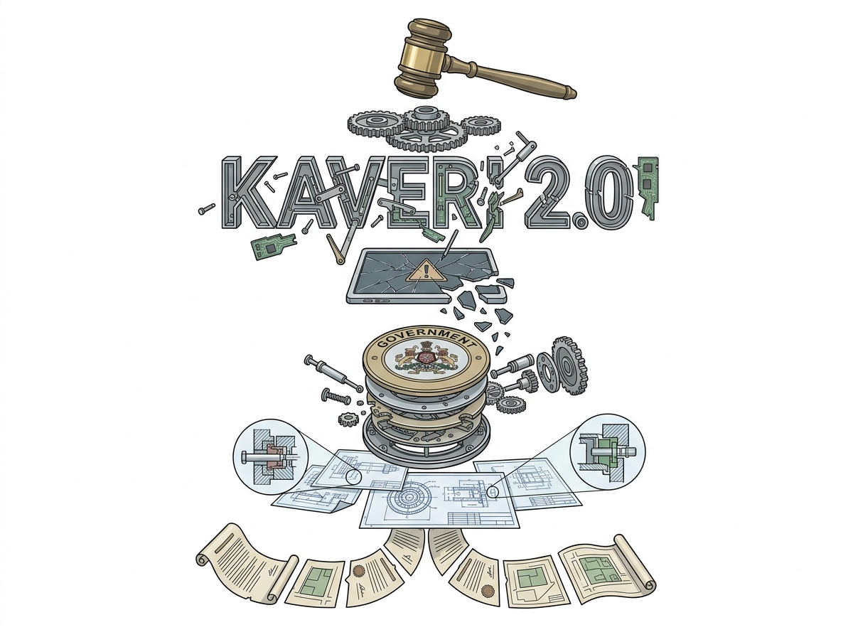 Karnataka High Court directs State government to fix technical difficulties in Kaveri 2.0 portal for registering perpetu — labelled illustration