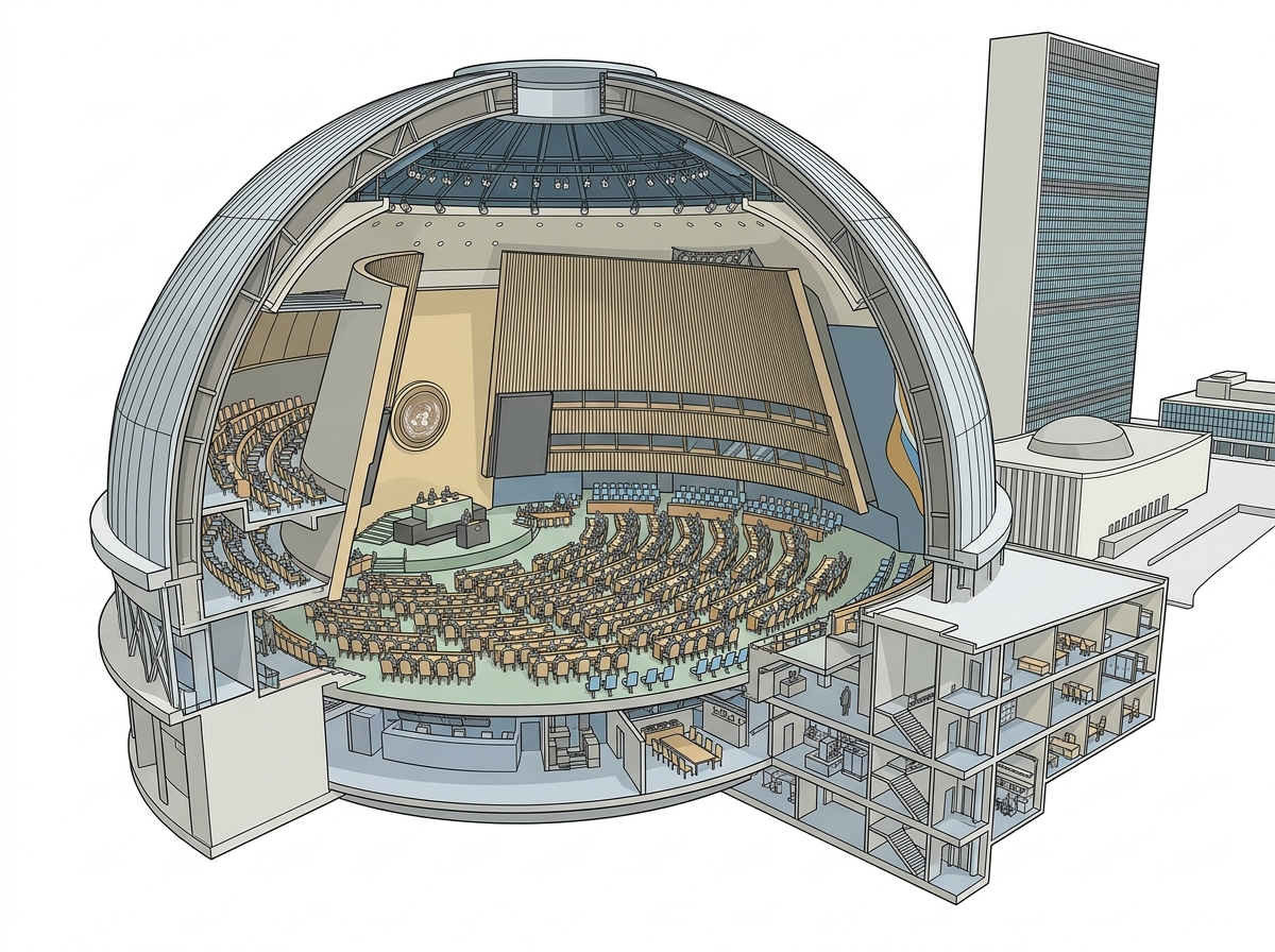 The Takeaway: UN General Assembly debate Day 2 — labelled illustration