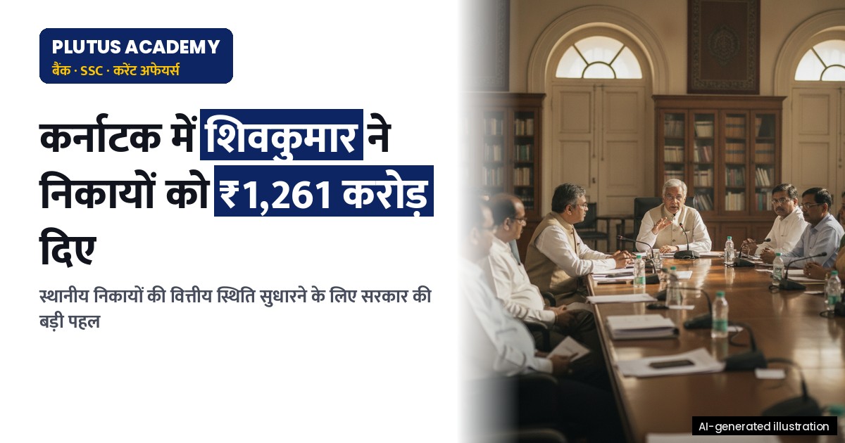कर्नाटक में स्थानीय निकायों की वित्तीय स्थिति होगी मजबूत: मुख्यमंत्री डी.के. शिवकुमार