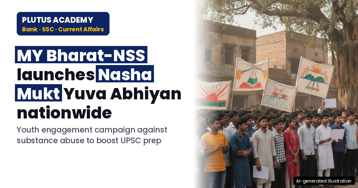 MY Bharat’s Nasha Mukt Yuva Abhiyan Engages 1.06 Lakh Youth in Nationwide Campaign