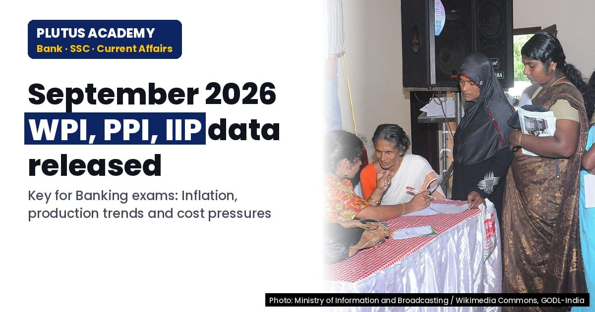 WPI, PPI, and IIP Data for September 2026: Key Insights for Banking Exams