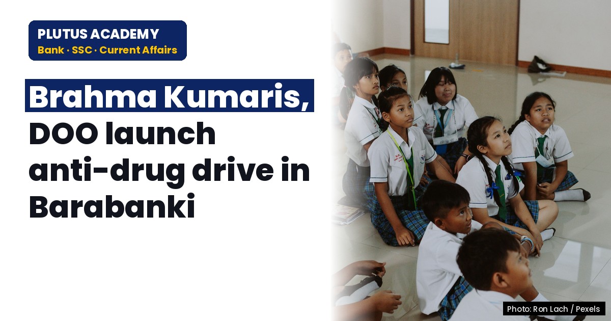 Brahma Kumaris & DOO Office Launch Anti-Drug Awareness Drive in Barabanki