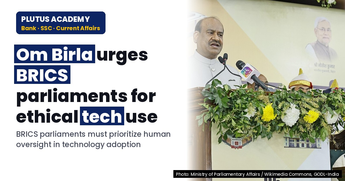 Lok Sabha Speaker Urges BRICS Parliaments for Ethical, Transparent Tech Use