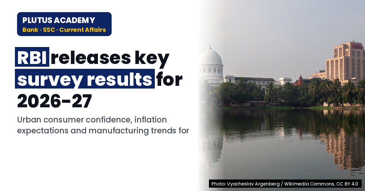 RBI Releases Key Survey Results: UCCS, IESH & Manufacturing Trends 2026