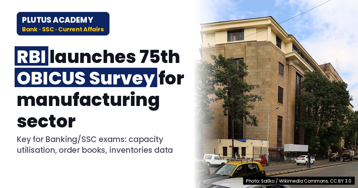 RBI OBICUS Survey 2026: Key for Banking & SSC Exams - Q2 Insights