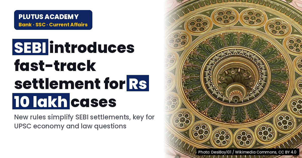 SEBI’s New Fast-Track Settlement Rules for Rs 10 Lakh Cases Explained