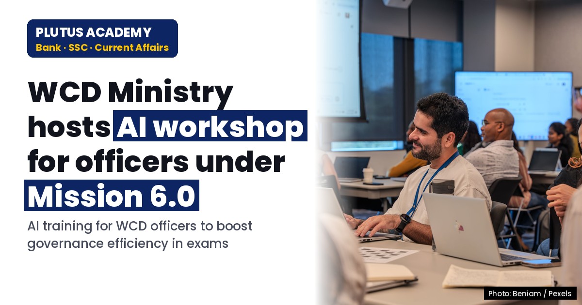 AI Workshop for WCD Officers Under Mission 6.0: Key Focus for Banking Exams