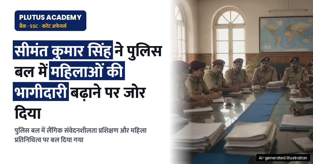 बेंगलुरु पुलिस आयुक्त ने पुलिस बल में महिलाओं की भागीदारी बढ़ाने पर जोर दिया