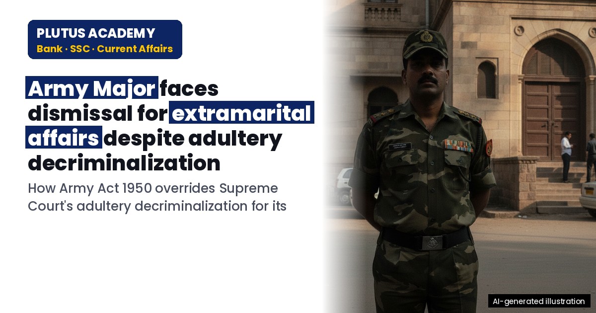 Army Major Faces Dismissal Over Extramarital Affairs Despite Adultery Decriminalization
