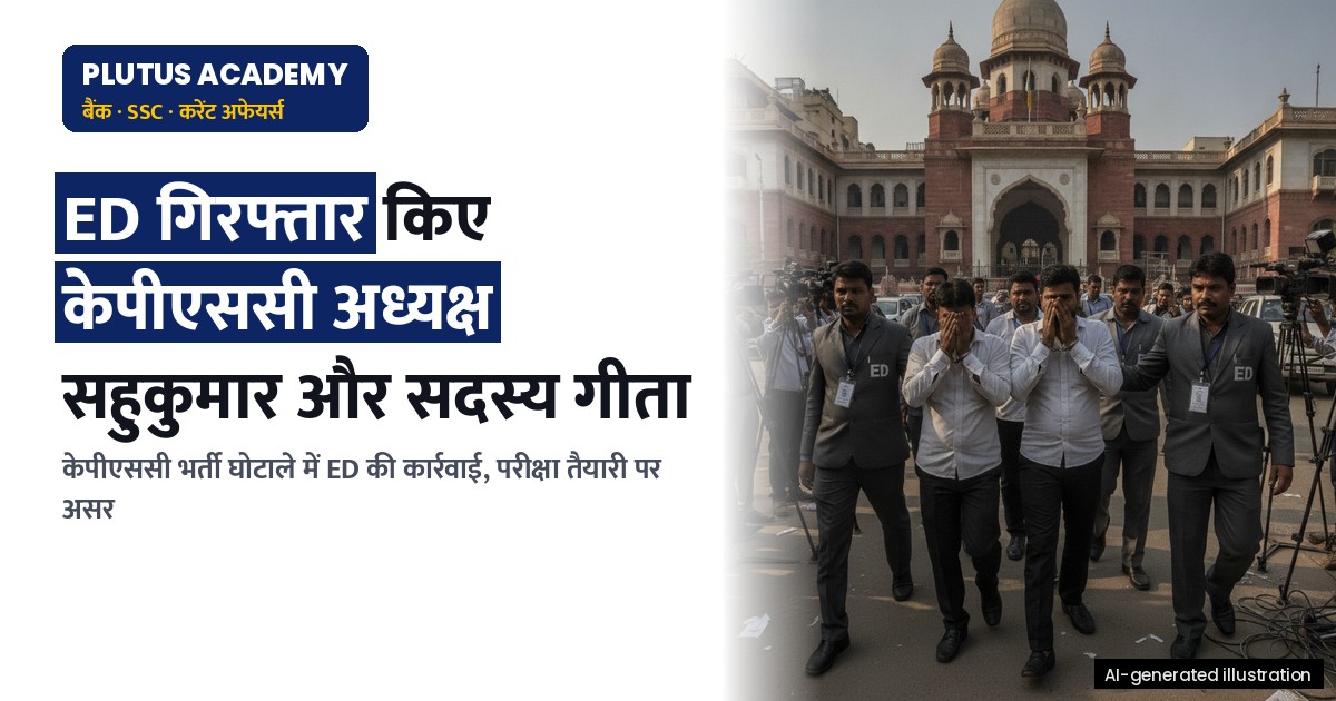 कर्नाटक लोक सेवा आयोग घोटाले में गिरफ्तारी: ED ने निलंबित अध्यक्ष सहुकुमार और सदस्य गीता को किया गिरफ्तार