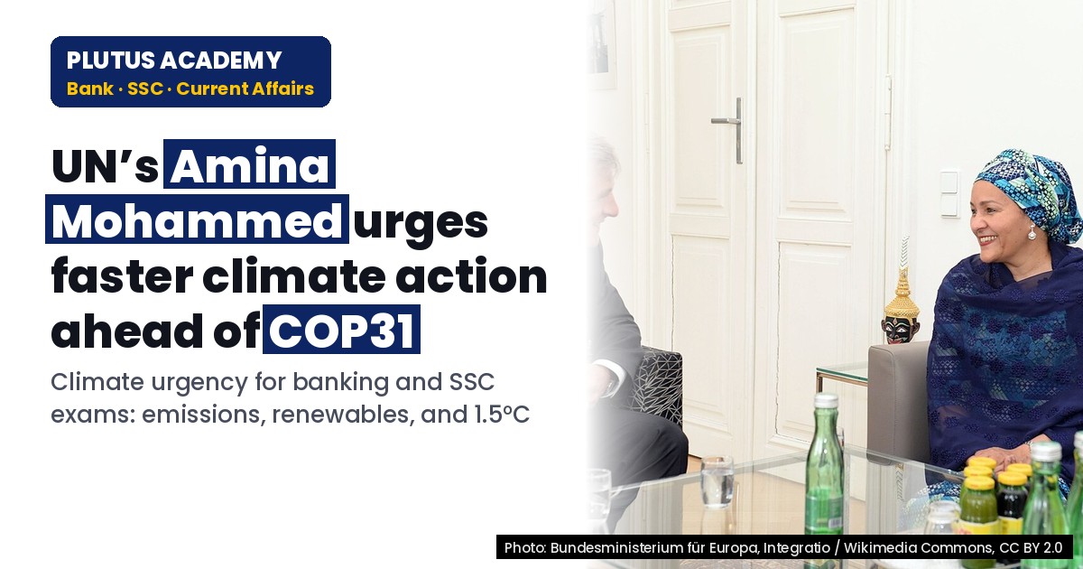 UN Urges Faster Climate Action Ahead of COP31 Summit 2026