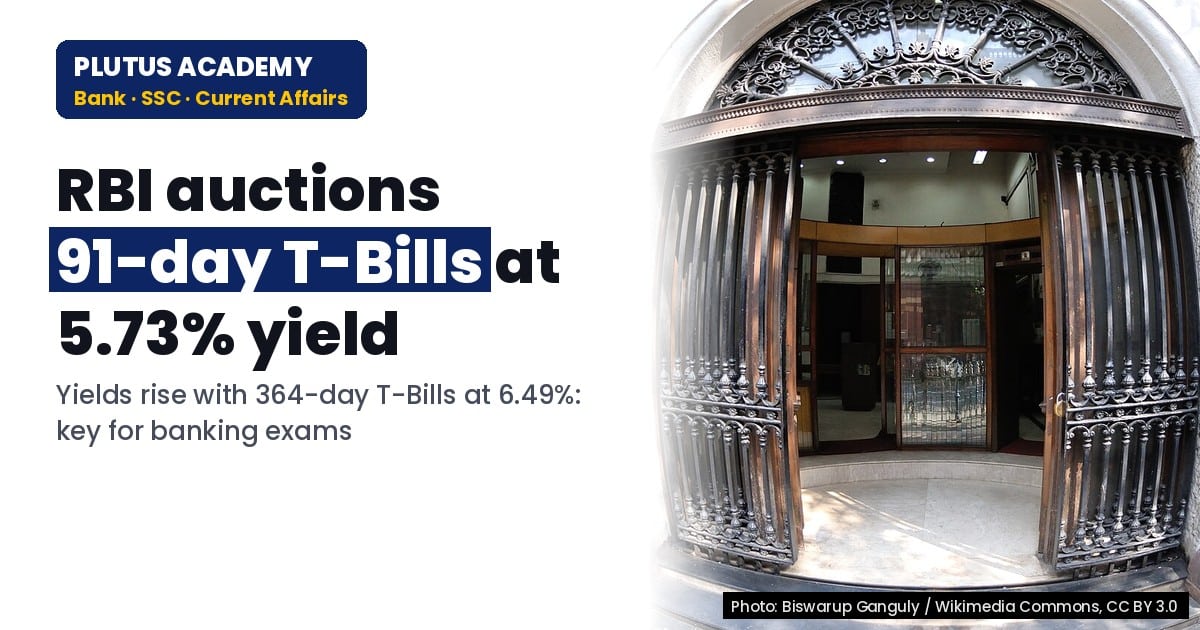 RBI Auction Results: Treasury Bills Yield Insights for Banking Exams