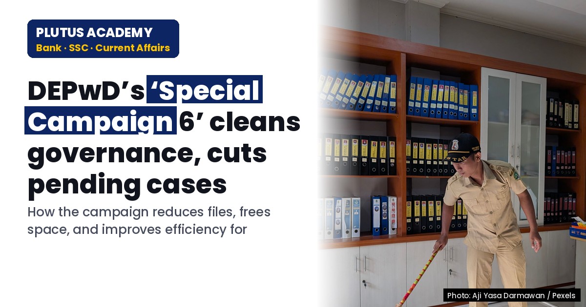 DEPwD’s ‘Special Campaign 6’: Cleanliness, Efficiency in Governance