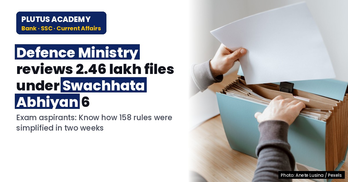 Defence Ministry Reviews 2.46 Lakh Files Under Swachhata Abhiyan 6