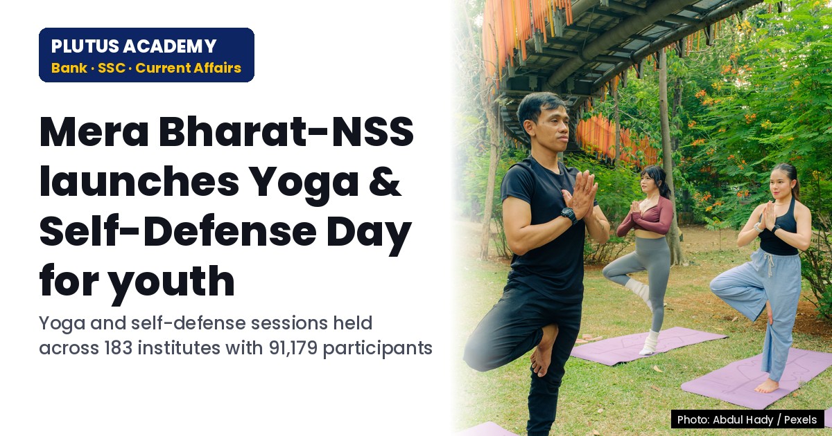 Mera Bharat-NSS Launches Yoga & Self-Defense Day for Drug-Free Youth
