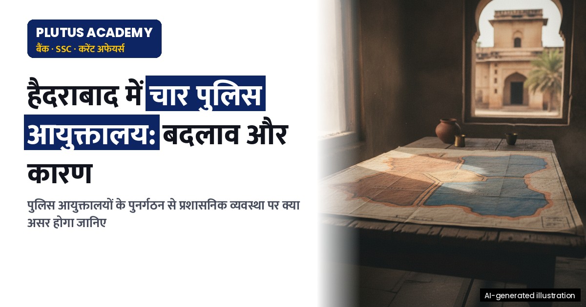 हैदराबाद में चार पुलिस आयुक्तालय: क्या बदला और क्यों?