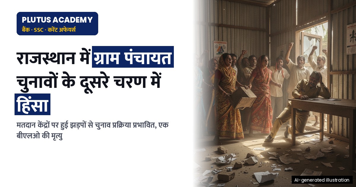 राजस्थान ग्राम पंचायत चुनावों के दूसरे चरण में हिंसा और विरोध प्रदर्शन