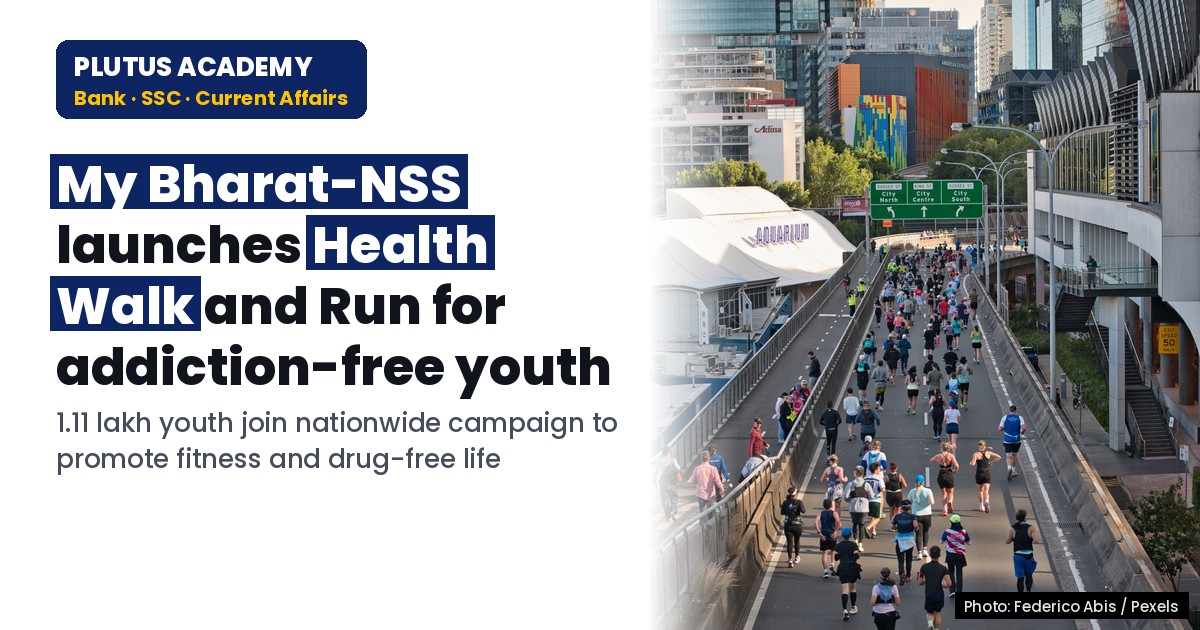 My Bharat-NSS launches nationwide Health Walk and Run to promote addiction-free youth