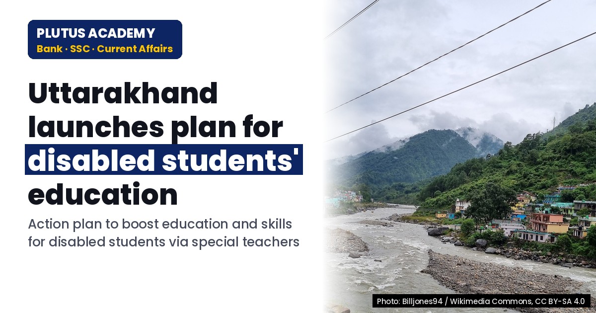 Uttarakhand's New Plan for Disabled Students' Education & Skills