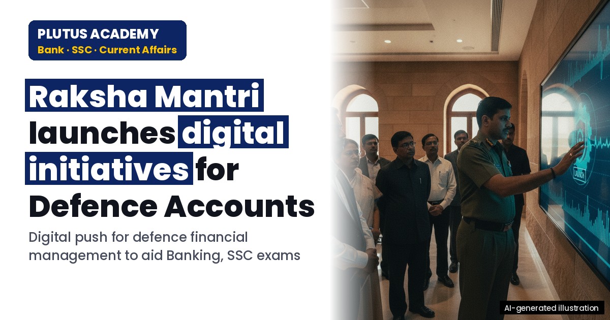 Raksha Mantri Launches Digital Initiatives for Defence Accounts Department