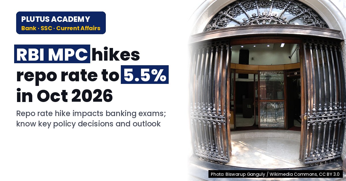 RBI MPC Hikes Repo Rate to 5.5%: Key Decisions for Banking Exams