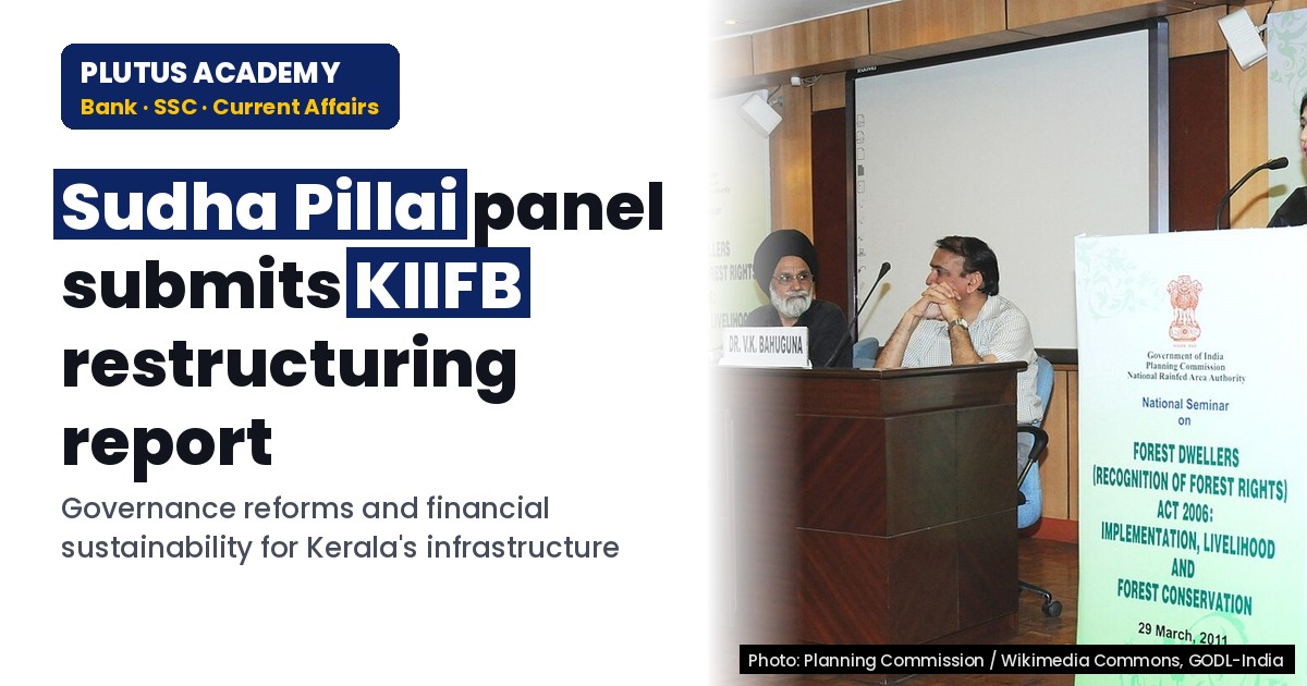 Sudha Pillai Panel Submits KIIFB Restructuring Report to Kerala Govt
