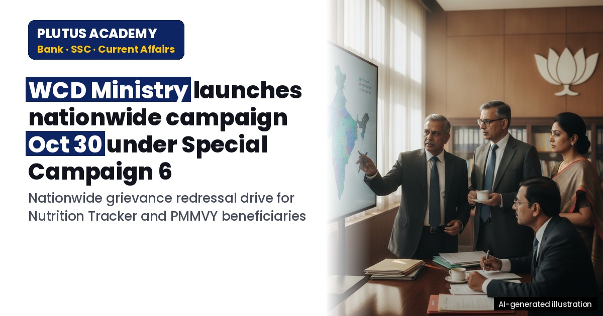 WCD Ministry to Launch Nationwide Campaign on Oct 30 under Special Campaign 6