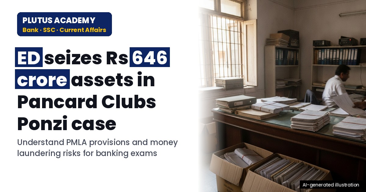 ED Attaches Rs 646 Crore Assets in Pancard Clubs Ponzi Case