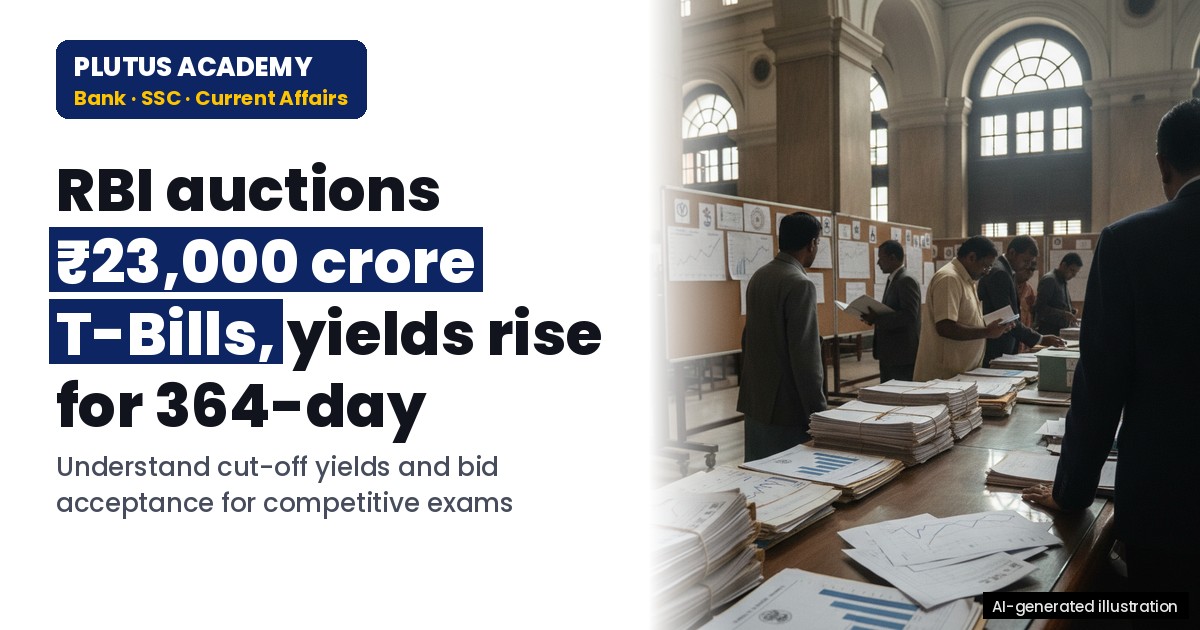 RBI Auction Results: Treasury Bills Yield Insights for Banking Exams