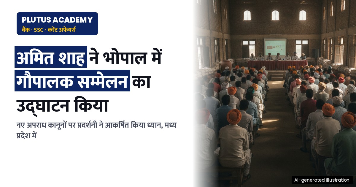 गृहमंत्री अमित शाह ने मध्य प्रदेश में गौपालक सम्मेलन का उद्घाटन किया
