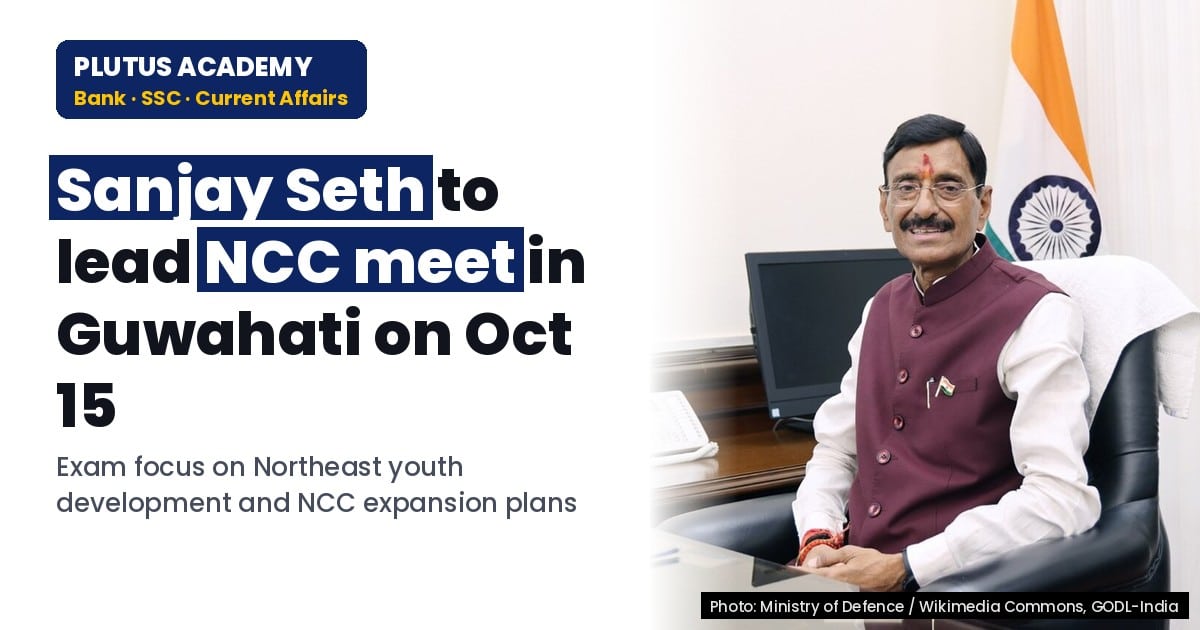 Defence Minister to Attend NCC Joint Conference in Guwahati for Exam Prep