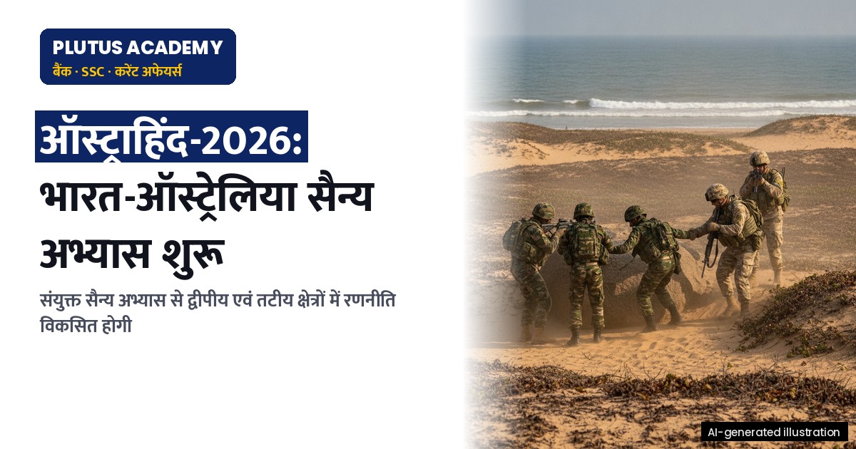 भारत-ऑस्ट्रेलिया सैन्य अभ्यास ‘ऑस्ट्राहिंद-2026’: तिरुवनंतपुरम में शुरू, जानिए मुख्य बातें