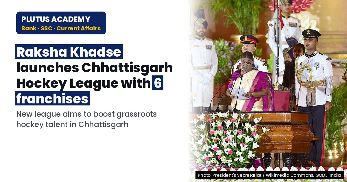 Chhattisgarh Hockey League Launch: Key Initiative for Grassroots Hockey Development