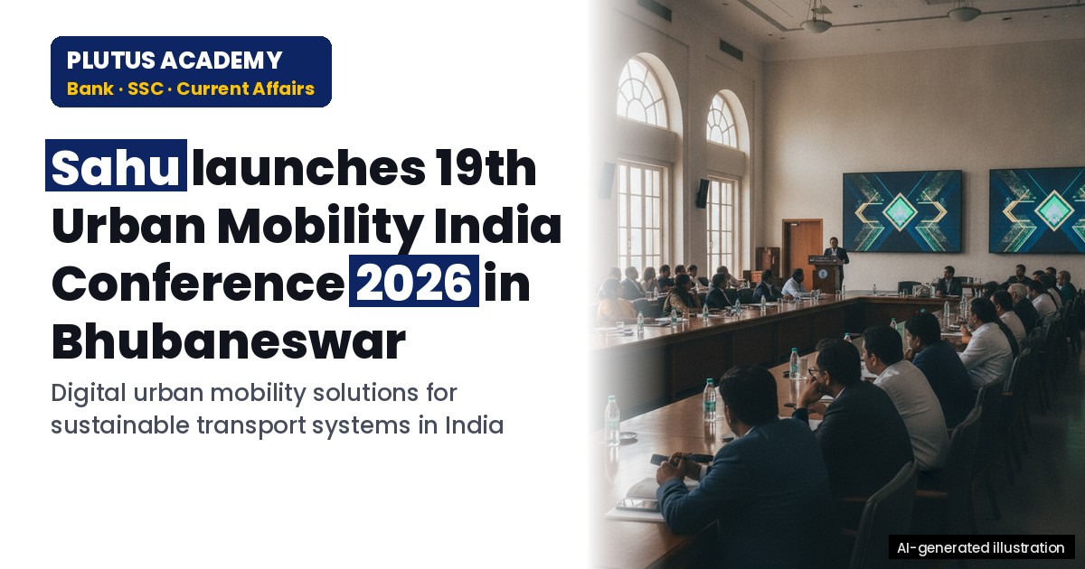 19th Urban Mobility India Conference 2026: Key Highlights for Banking Exams